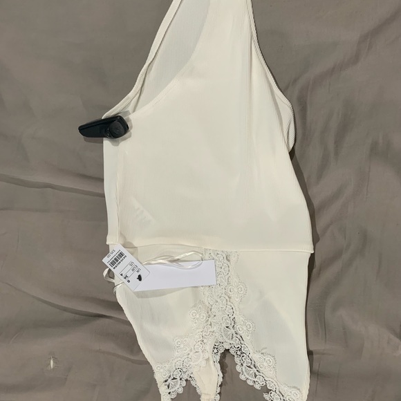 NWT white topshop bodysuit - Picture 2 of 2